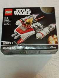 lego star wars 75263 resistance y wing microfighter selado