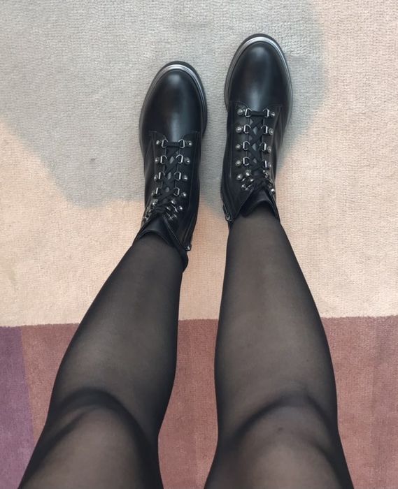 Зимние ботинки сапоги на меху le silla 37,5-38 оригинал Италия