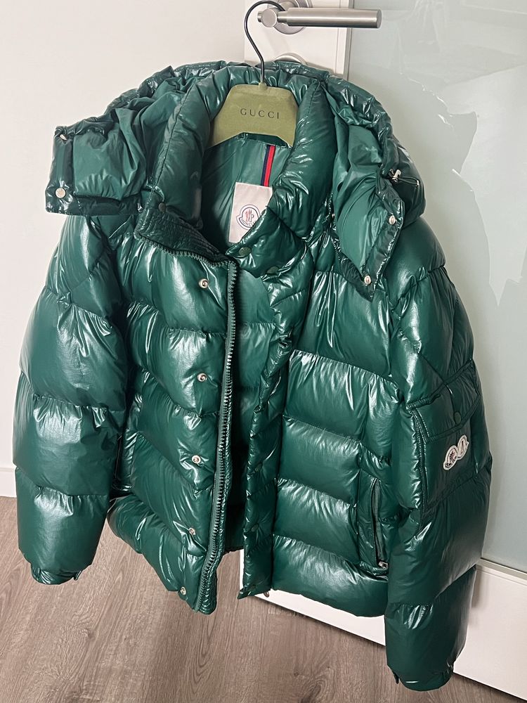 Casaco moncler verde