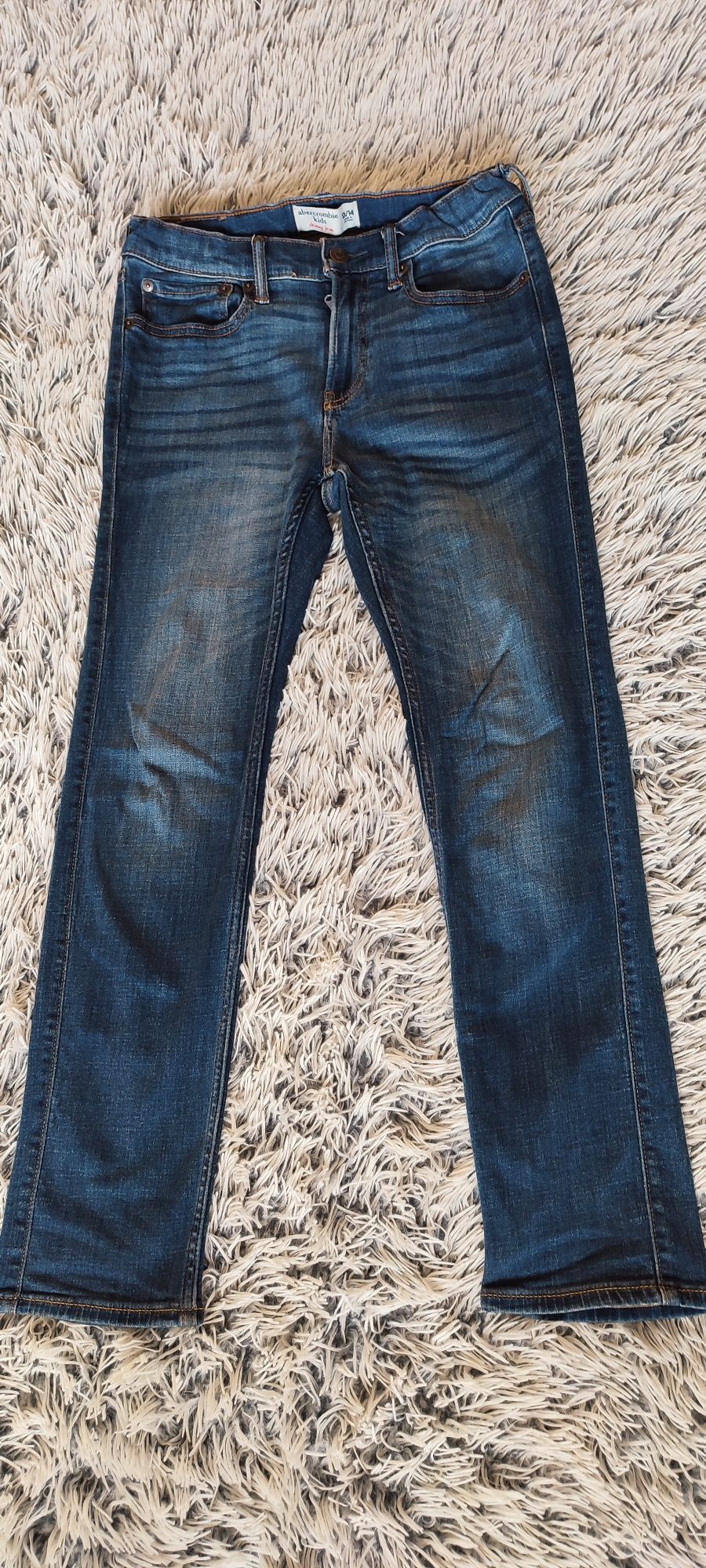 Spodnie Abercrombie Kids jeansowe Skinny jean 158-164