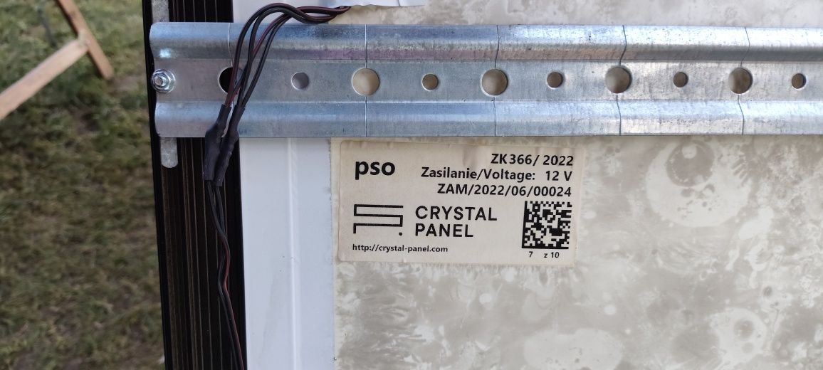 Panel reklamowy podswietlany