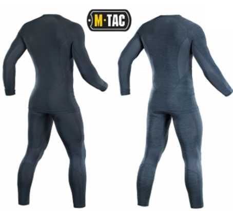 M-Tac термобілизна тактична Active Level I Dark Grey Melange, Black