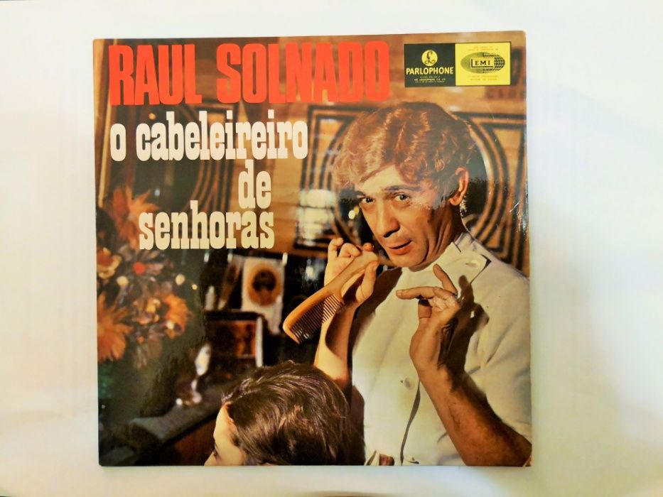 Single Vinil Raul Solnado- Cabeleireiro de senhoras