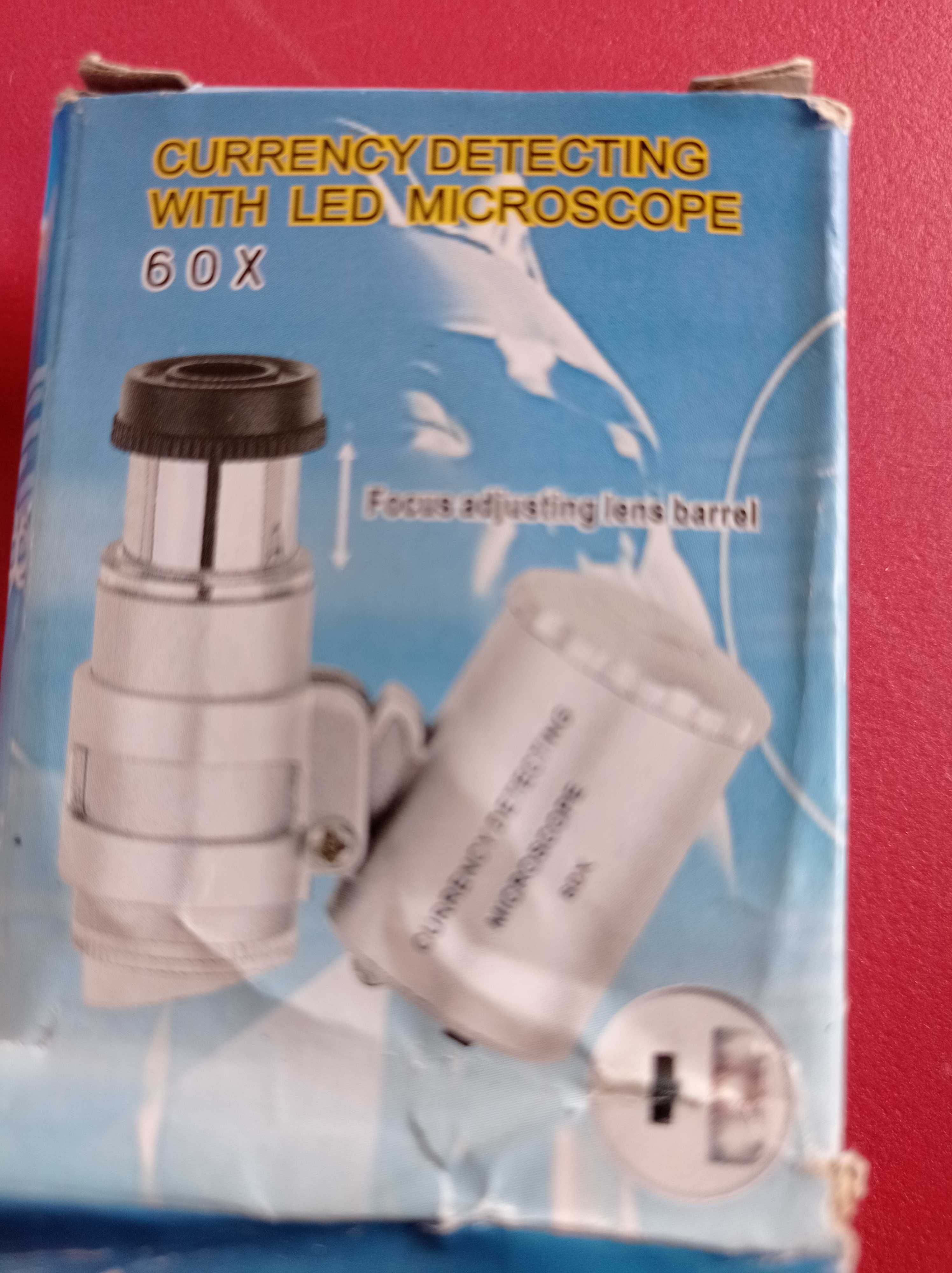 Microscópio mini 60x (novo)
