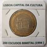 7 Moedas 200 Escudos  República Portuguesa Comemorativas  Bimetálicas