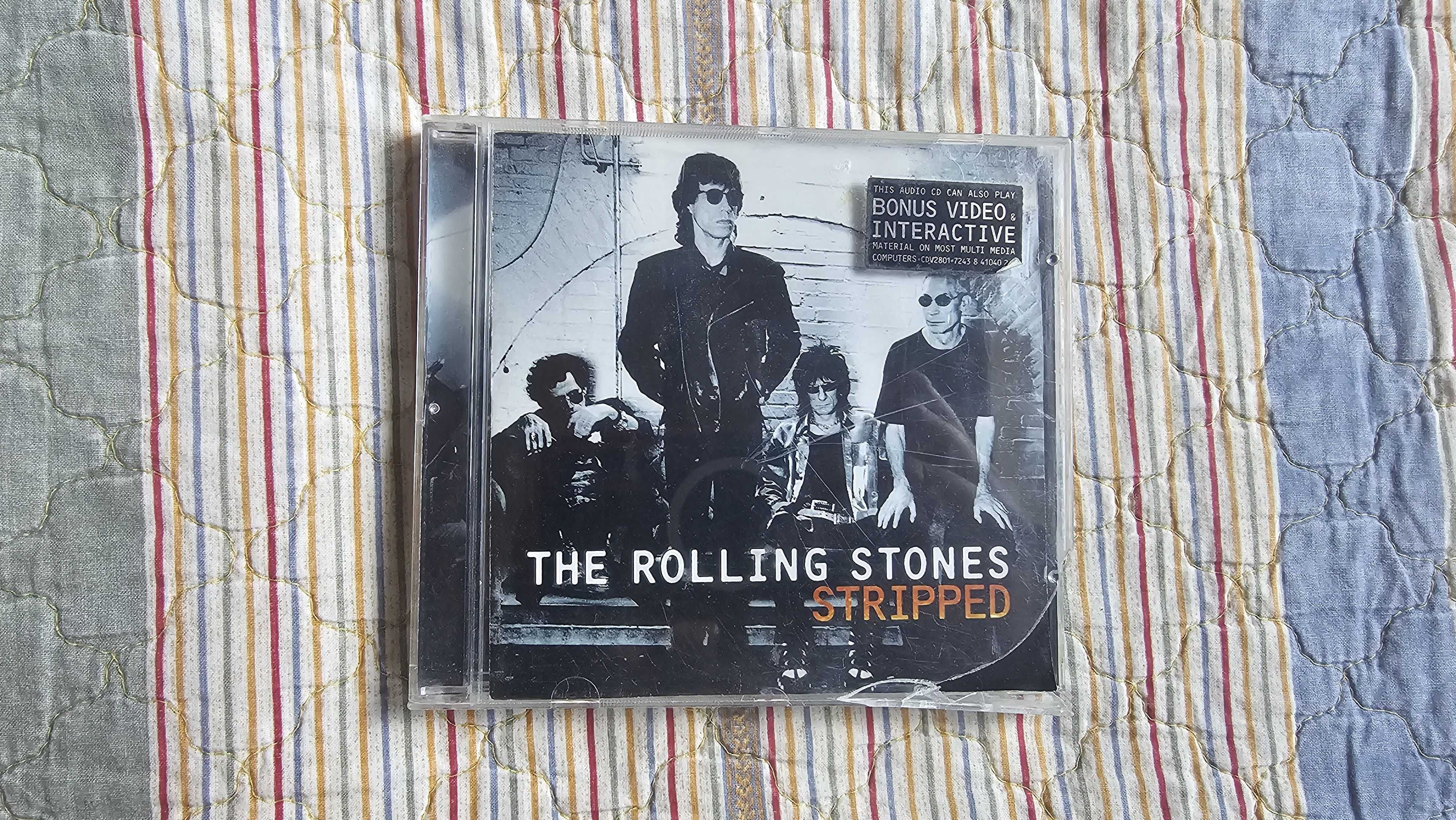 CD The Rolling Stones - Stripped + Bonus Video