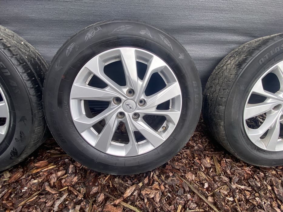 Alufelgi Hyundai 17 225/60 Opony Zimowe
