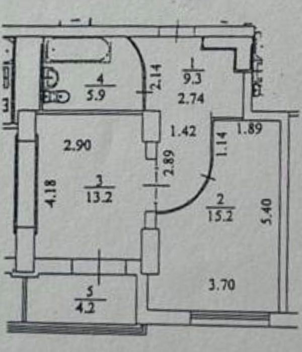 Продам 1 комн. квартира ул.Днепровская Набережная 1А ЖК Silver Breeze