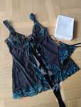 Komplet bielizny - koszulka babydoll i stringi Amanta Obsessive S/M