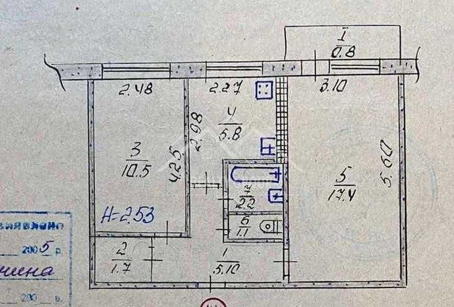 Продаж 2к на 129 кв
