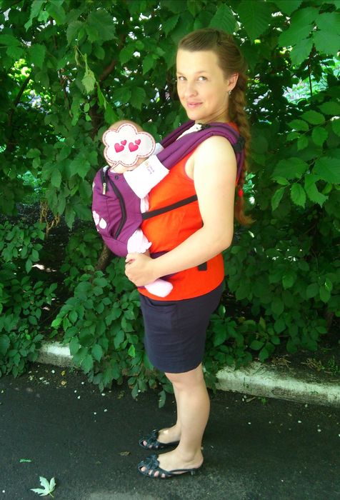 Ерго рюкзак love&carry Договірна эрго рюкзак love and carry кенгуру