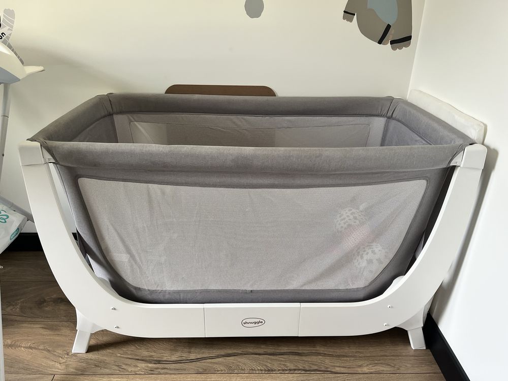 Lózeczko dostawne dla niemowlaka SHNUGGLE AIR BEDSIDE CRIB 2W1