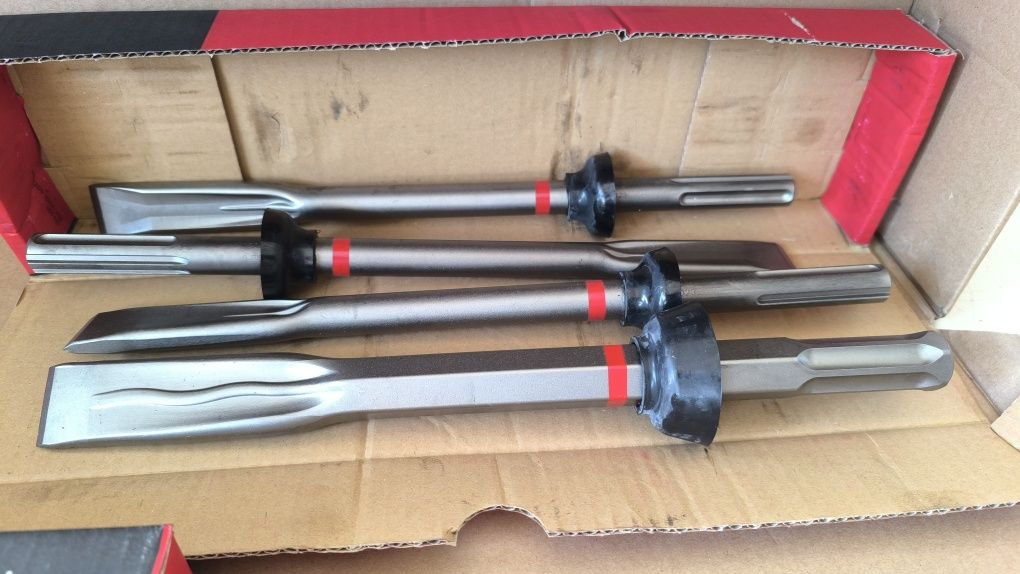 Hilti – Ponteiros e Cinzéis Novos - LER DESCRIÇÃO