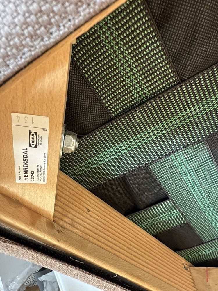 Ikea Stół  Bjursta i 4 krzesła Henriksdal