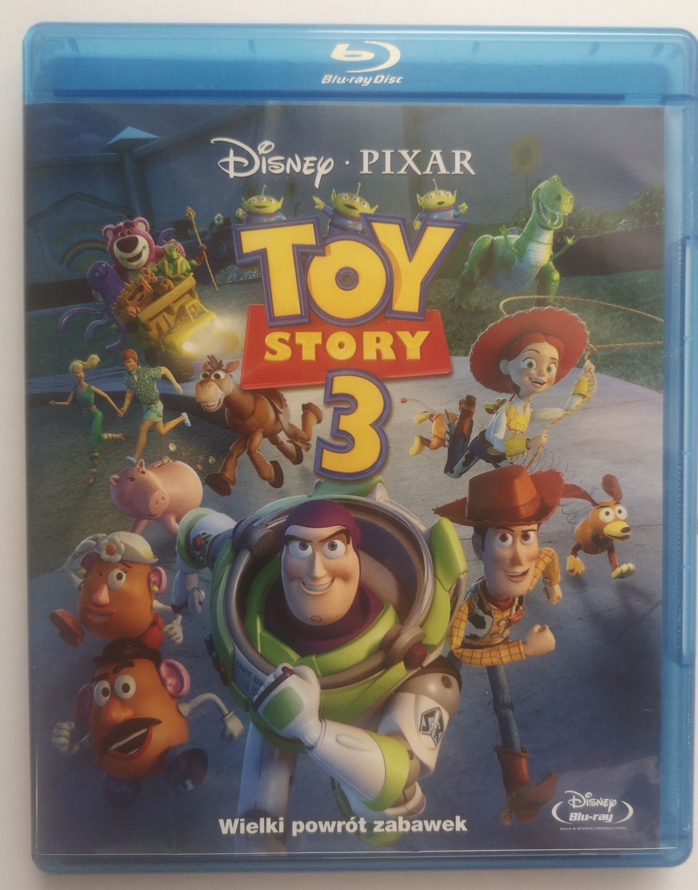 Toy Story 3 blu-ray PL polski