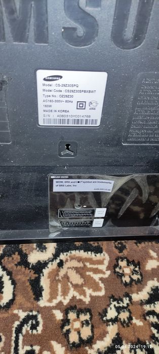 TV Samsung CS-29Z30SPQ