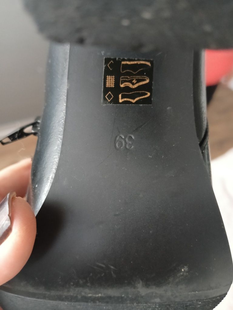 Botki jesienne rozm 39