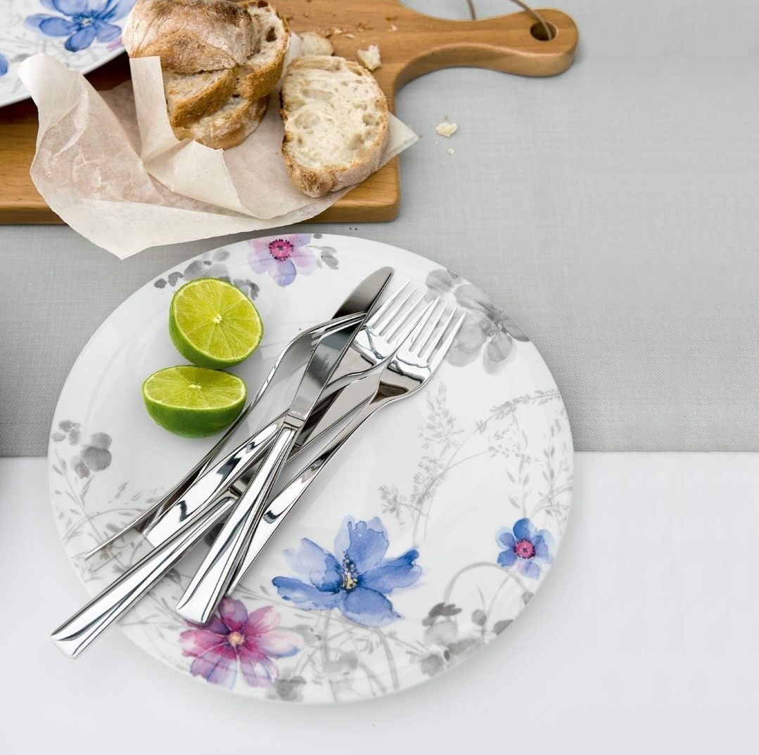 Villeroy & Boch – Mariefleur Gris Basic, serwis kawowy, 18 elementów