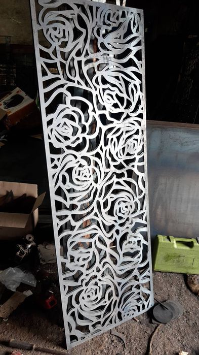 Лазерна Плазмова різка металу Металеві Вставки Панелі Ковані елементи