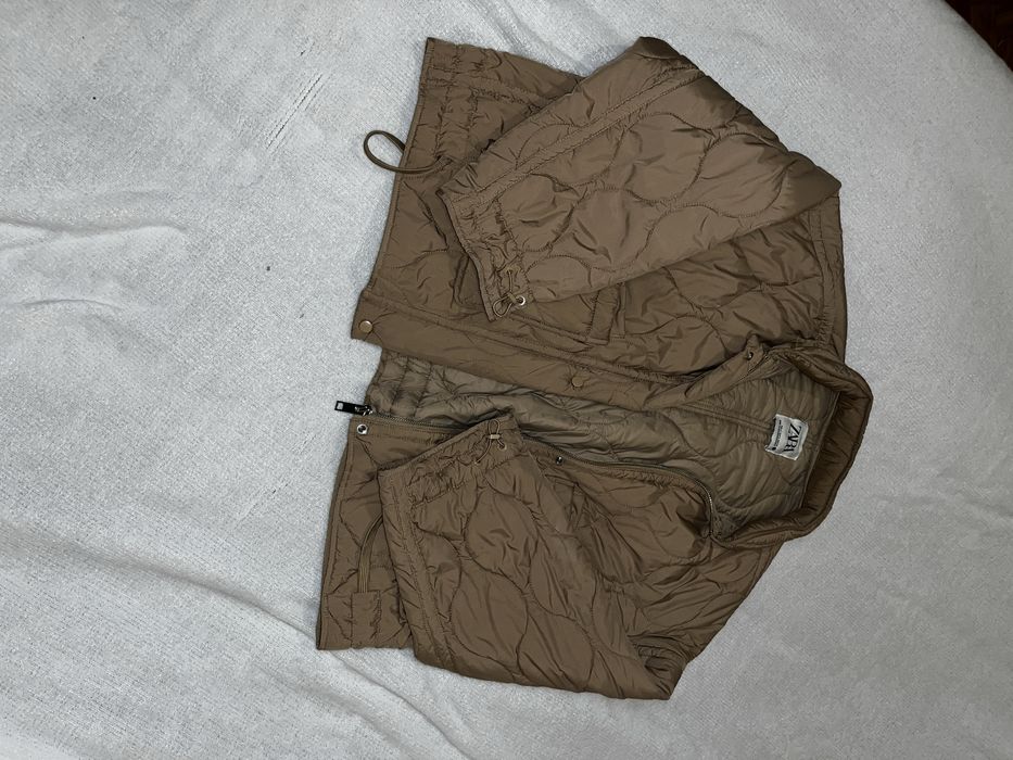 Куртка Zara S беж