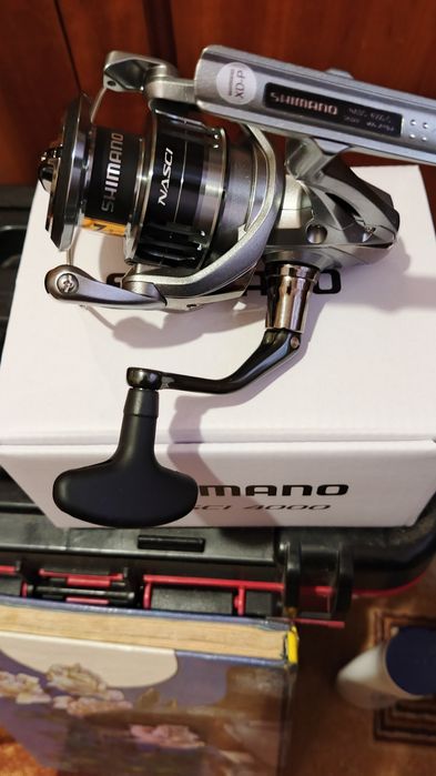Акція! Розпродаж! Катушка Shimano Nasci 4000 (Шимано Наскі 4000)