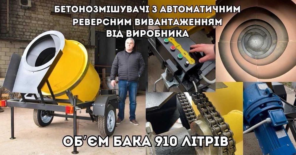 Міксер бетонозмішувач