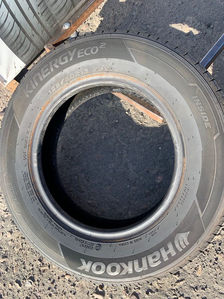 Шини 155/80 R13 Hankook літо 2018рік,6-5,4мм