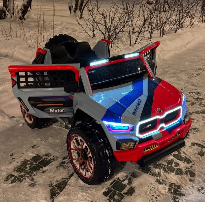 Джип BMW Sport дитячий електромобіль детский 4 Мотора до 90 кг 2-х мес