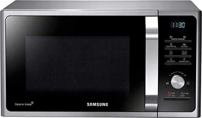 Kuchenka mikrofalowa SAMSUNG Duża 28l Ceramiczna grill Crusty Plate PR