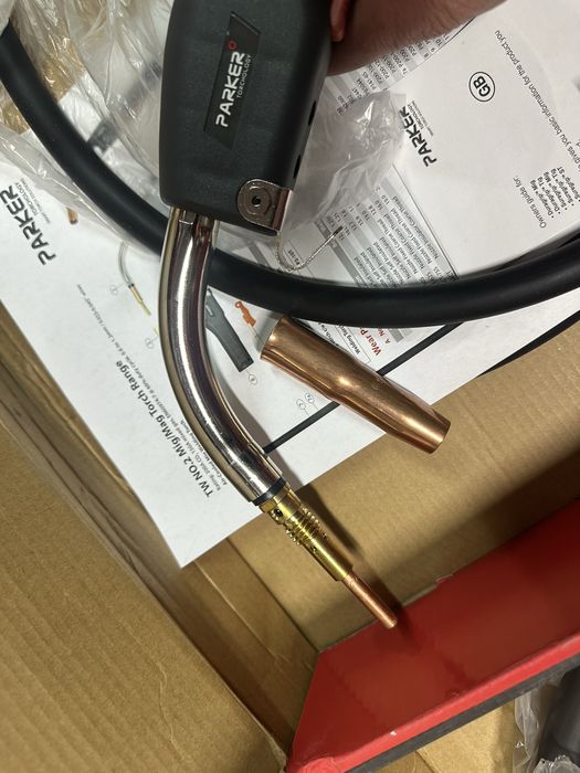 Зварювальний пальник рукав для напівавтомата Parker 200A 3.6M