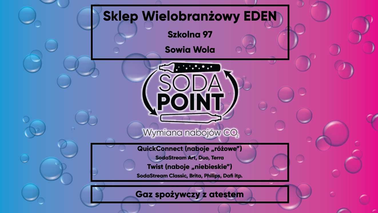 Sodastream Sowia Wola, Szkolna 97 Wymiana nabojów CO2