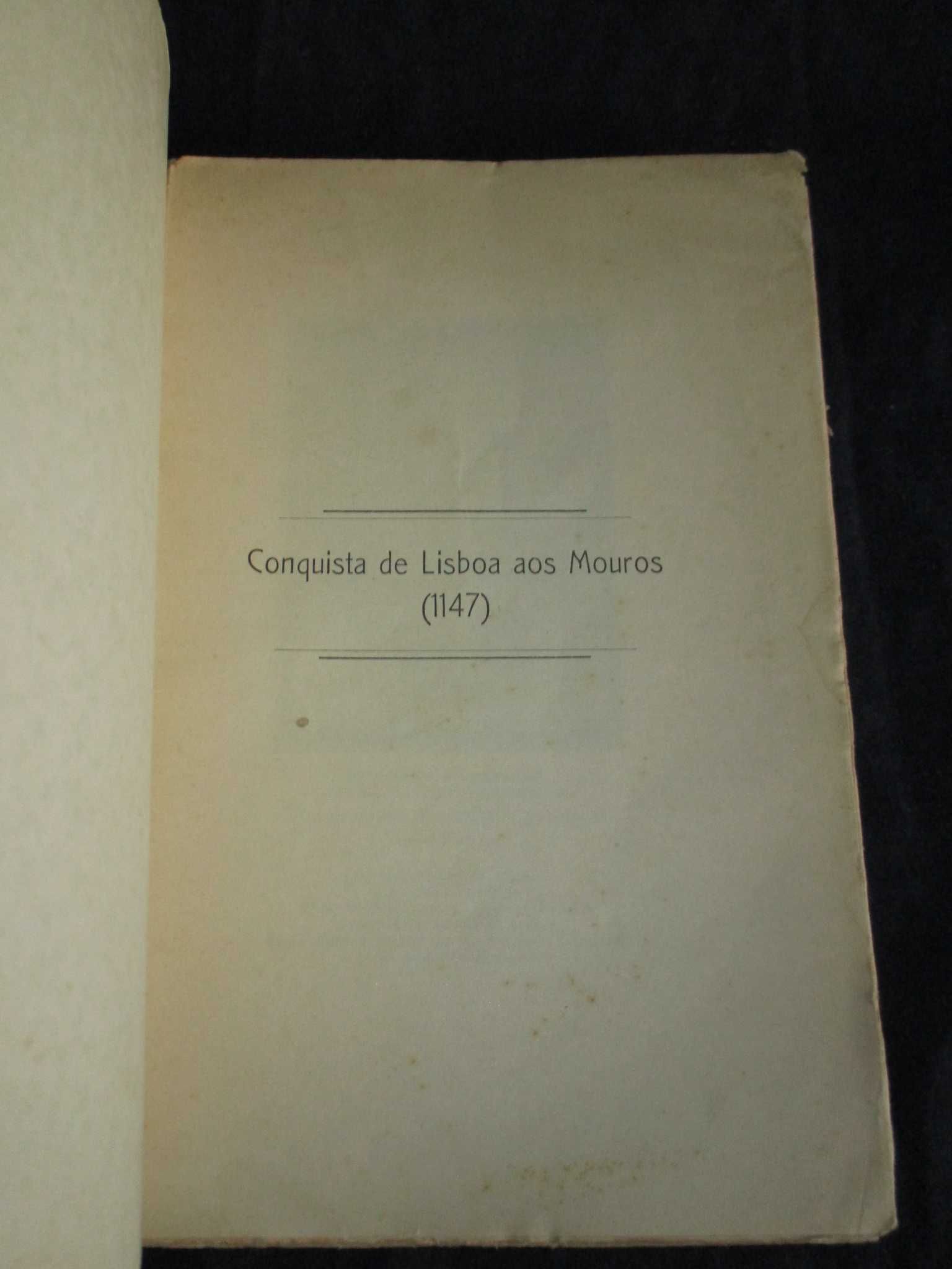 Livro Conquista de Lisboa aos Mouros (1147) 2ª edição 1936