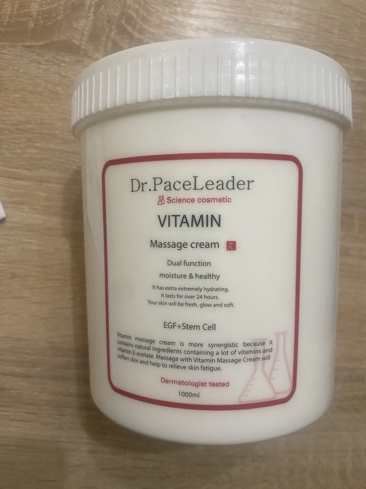 Професійний масажний крем Dr. PaceLeader