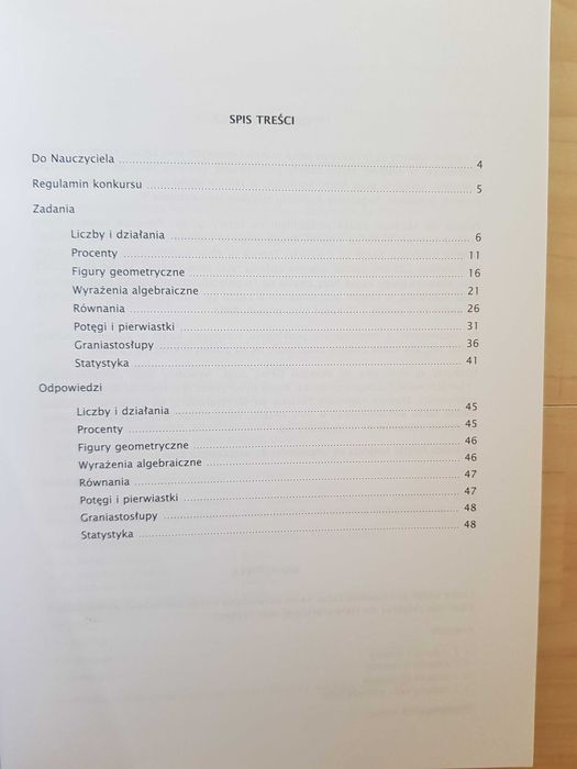 Matematyka z plusem 7, Lekcje powtórzeniowe,