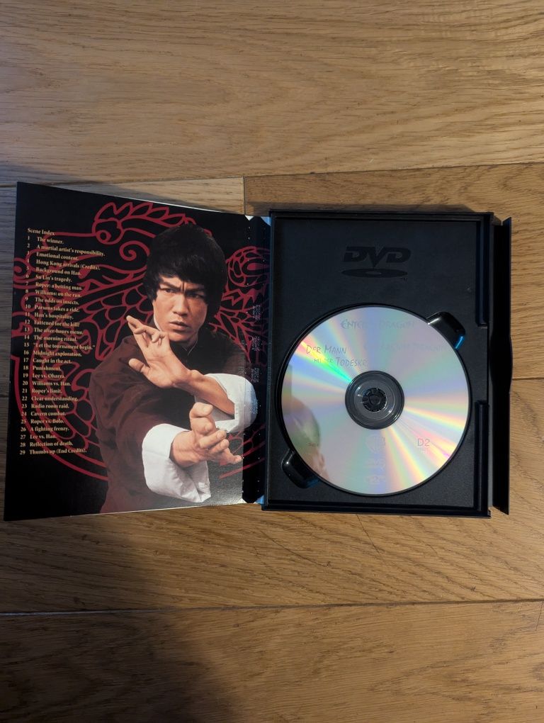 Wejście smoka Enter the dragon DVD Bruce Lee igla