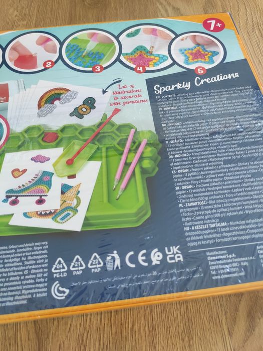 NOWY zestaw kreatywny idea! Clementoni cekiny