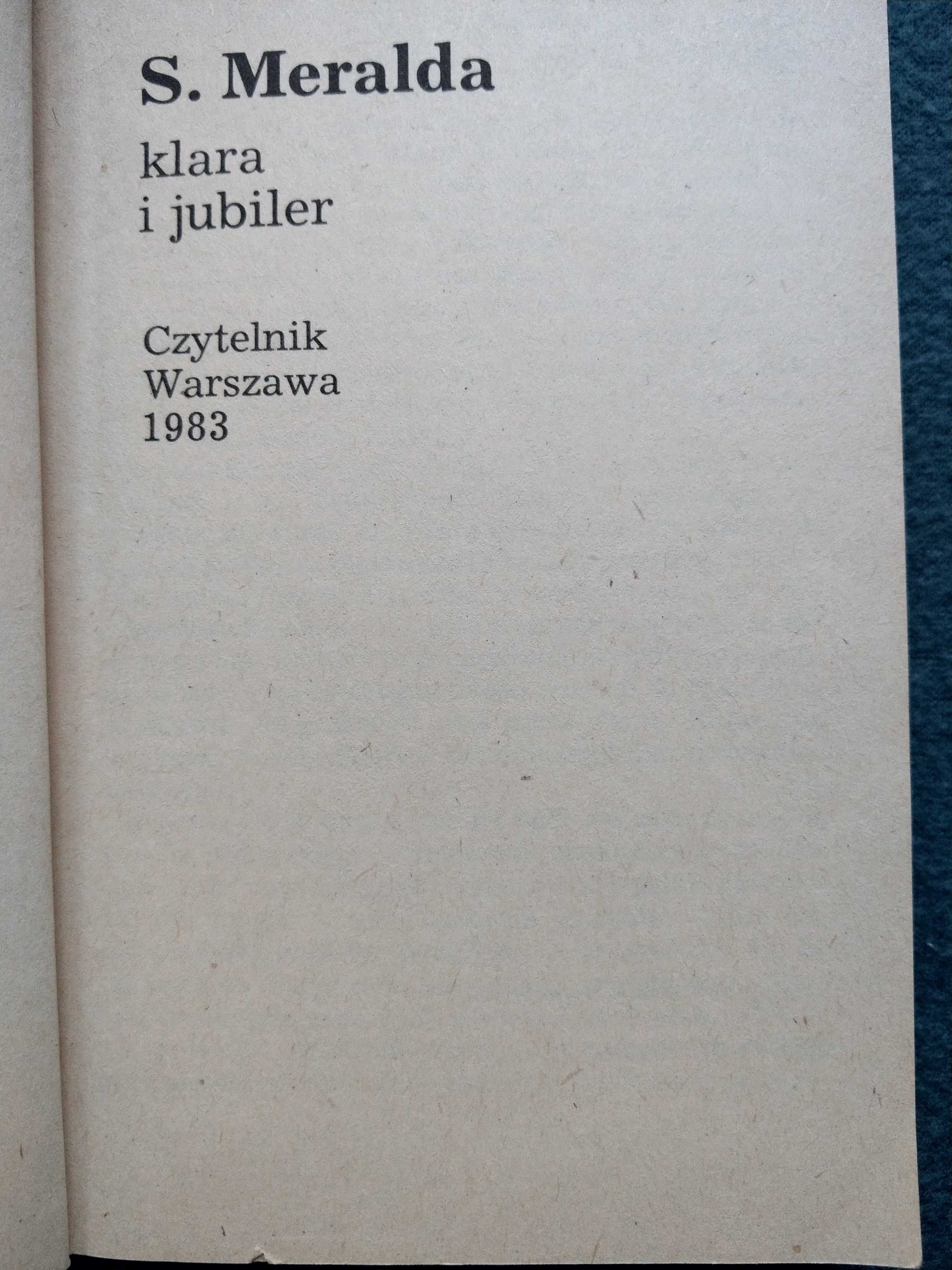 "Klara i Jubiler" Klara S. Meralda