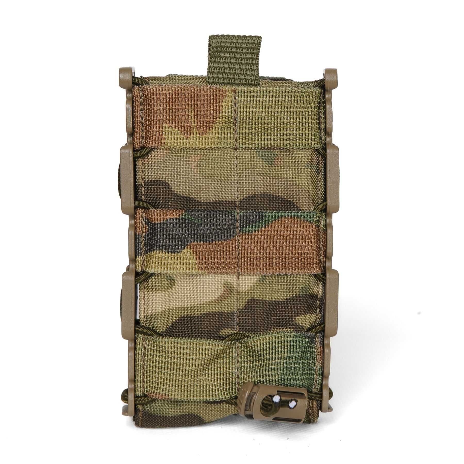 Підсумок для магазинів АК/AR пластиковий MOLLE Мультикам Жорсткий