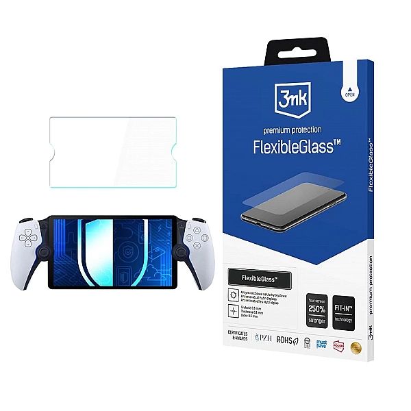 Szkło hybrydowe 3mk FlexibleGlass™ na Sony PlayStation Portal - up to