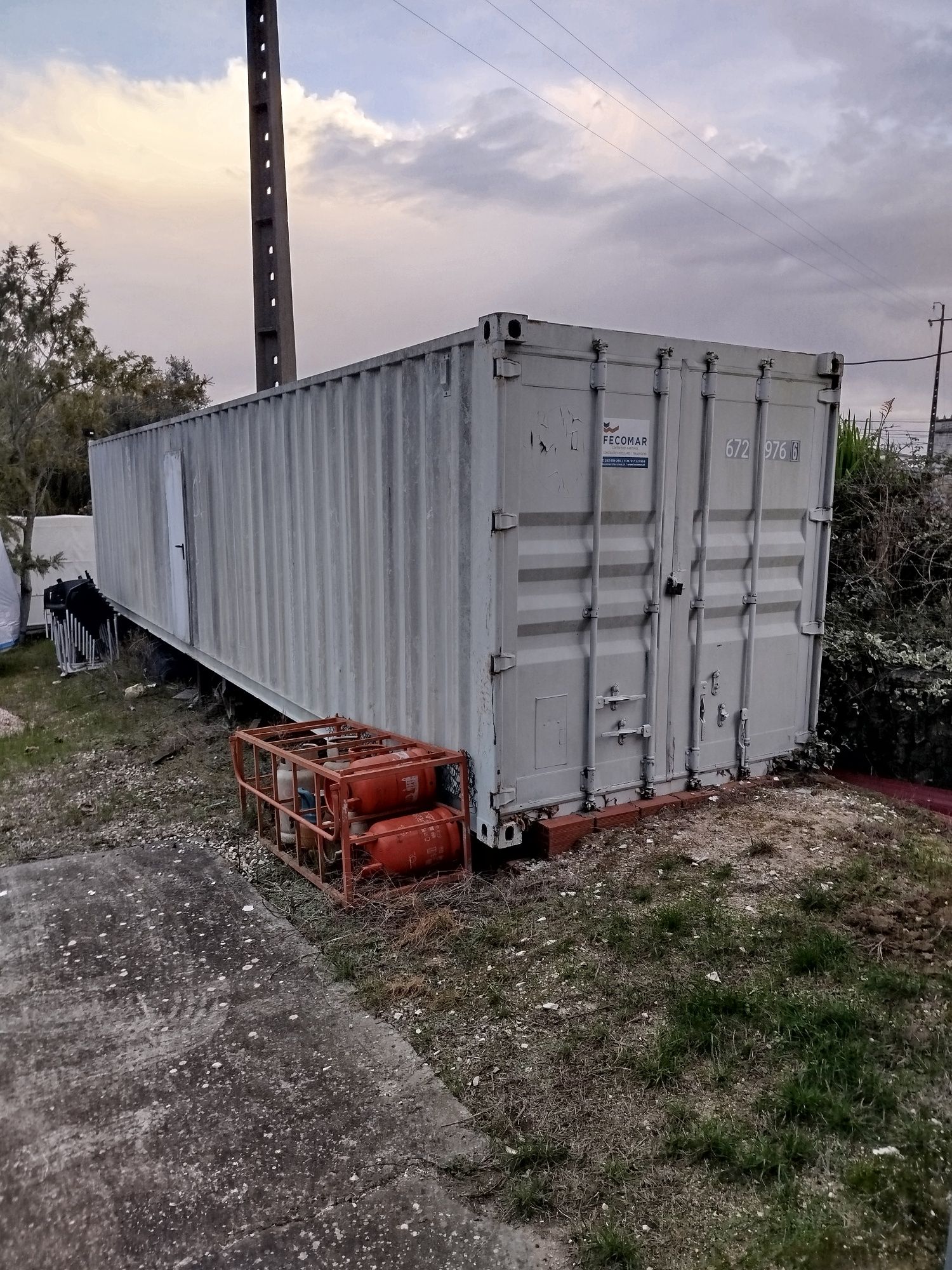 VENDO contentor 12 metros 40 pés