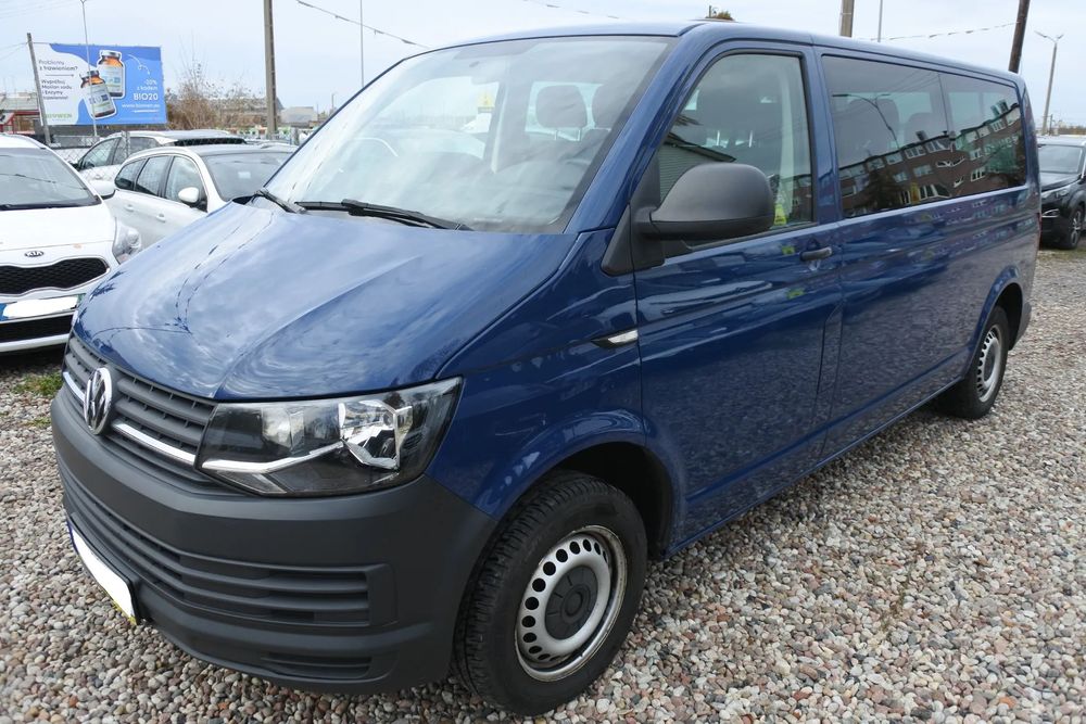 Volkswagen Transporter 2.0D 150KM* Klimatyzacja* Grz.Fotele* Czujniki cof* Elektryka*9 Miejsc