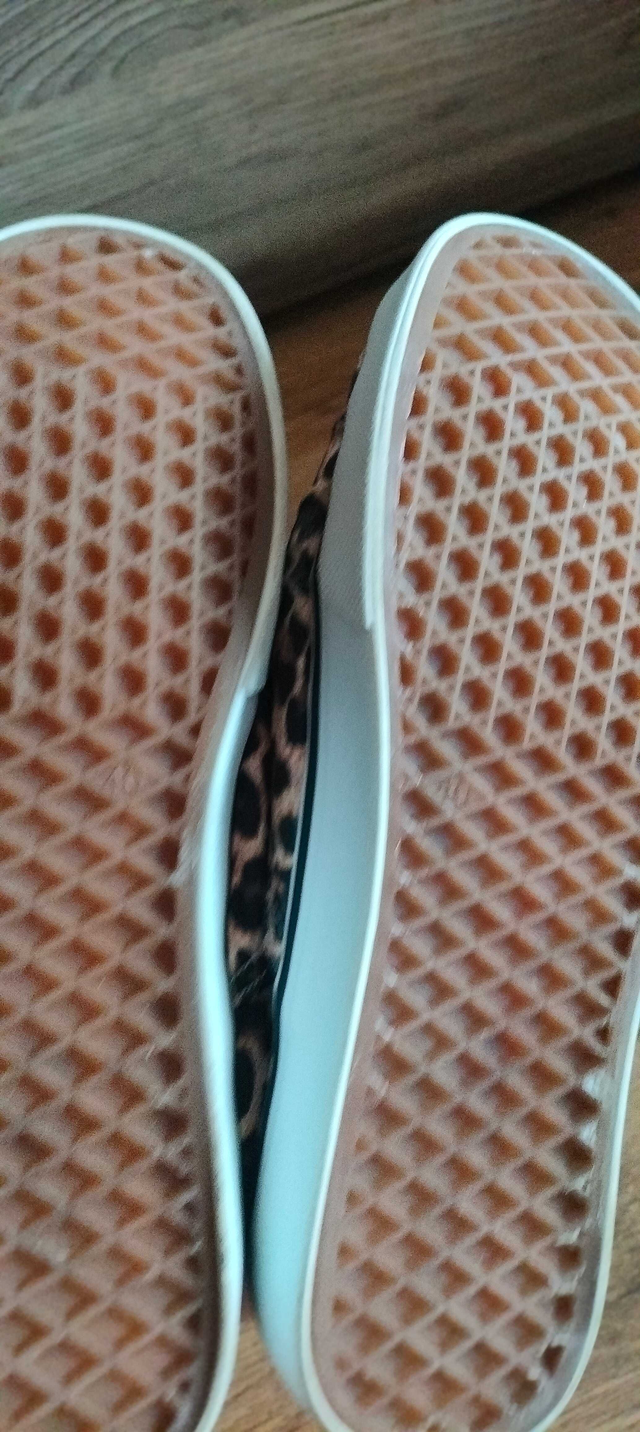 Tenisówki damskie Vans gepardzie cętki 40 25 cm