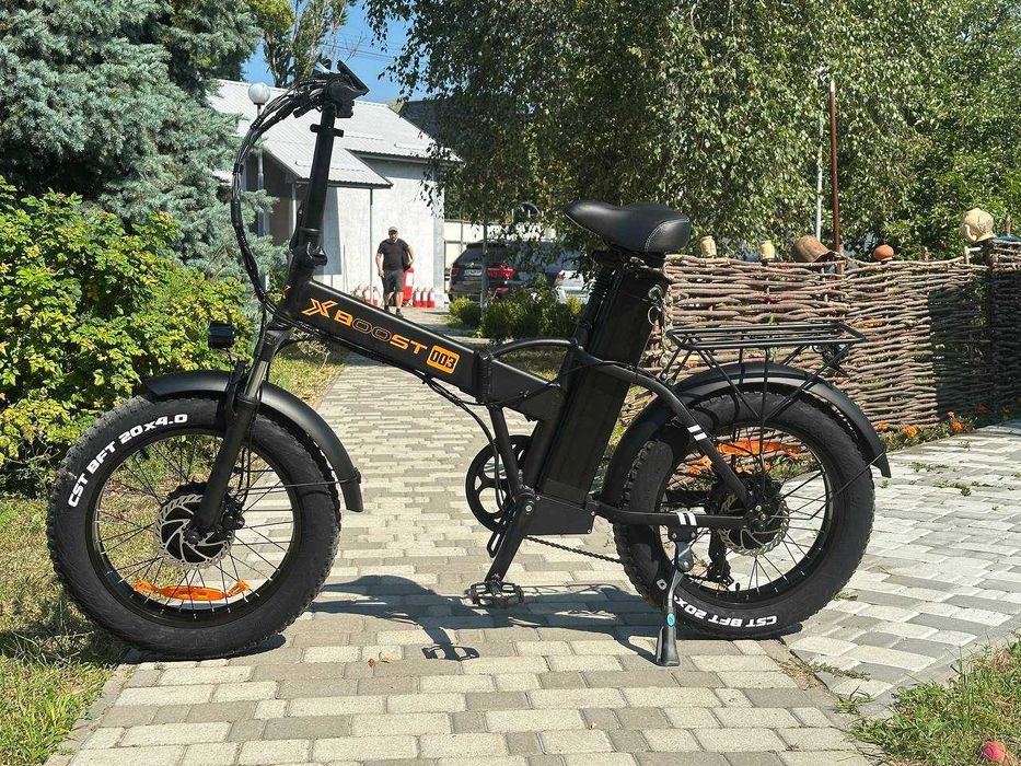 Електровелосипед X-BOOST F3 / 600Вт / 48В 25Ah / 2 мотори / Комфортний