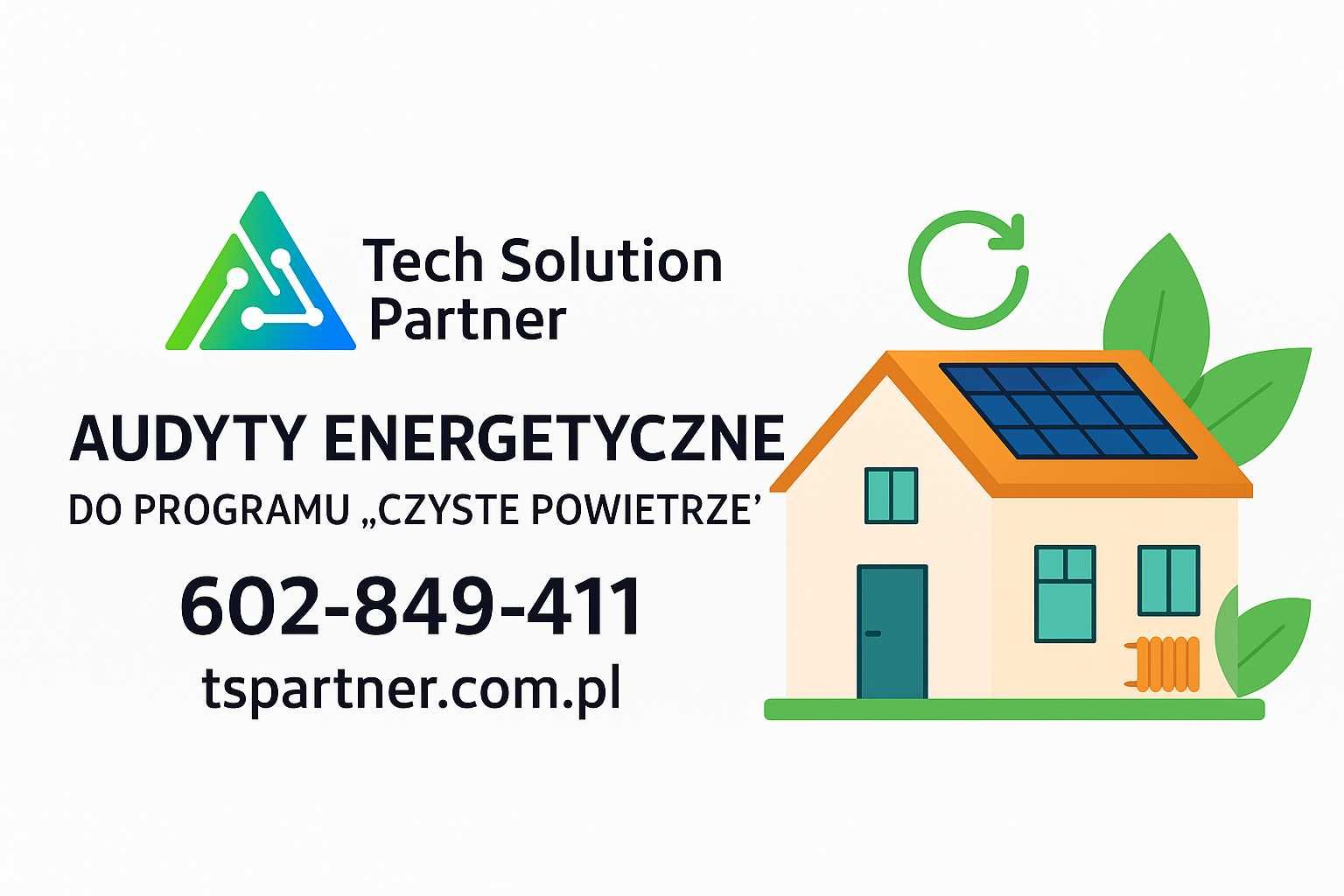 CZYSTE POWIETRZE 2025 | Audyt Energetyczny - WOLNE TERMINY