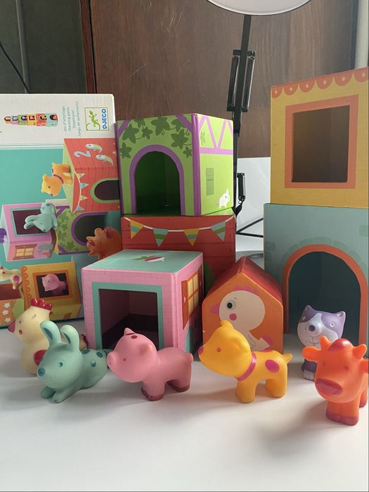 Гра Djeco Ферма кубики