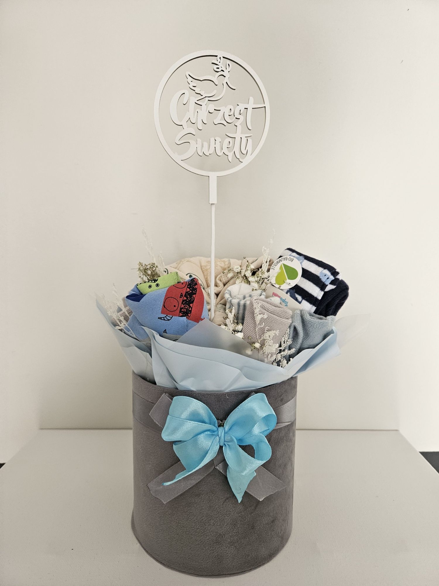 DZIECIĘCY  box prezentowy, narodziny, babyshower, roczek, chrzest