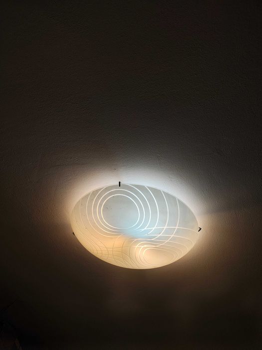 Plafon lampa Ikea Calypso koła 50 cm-3 żarówki