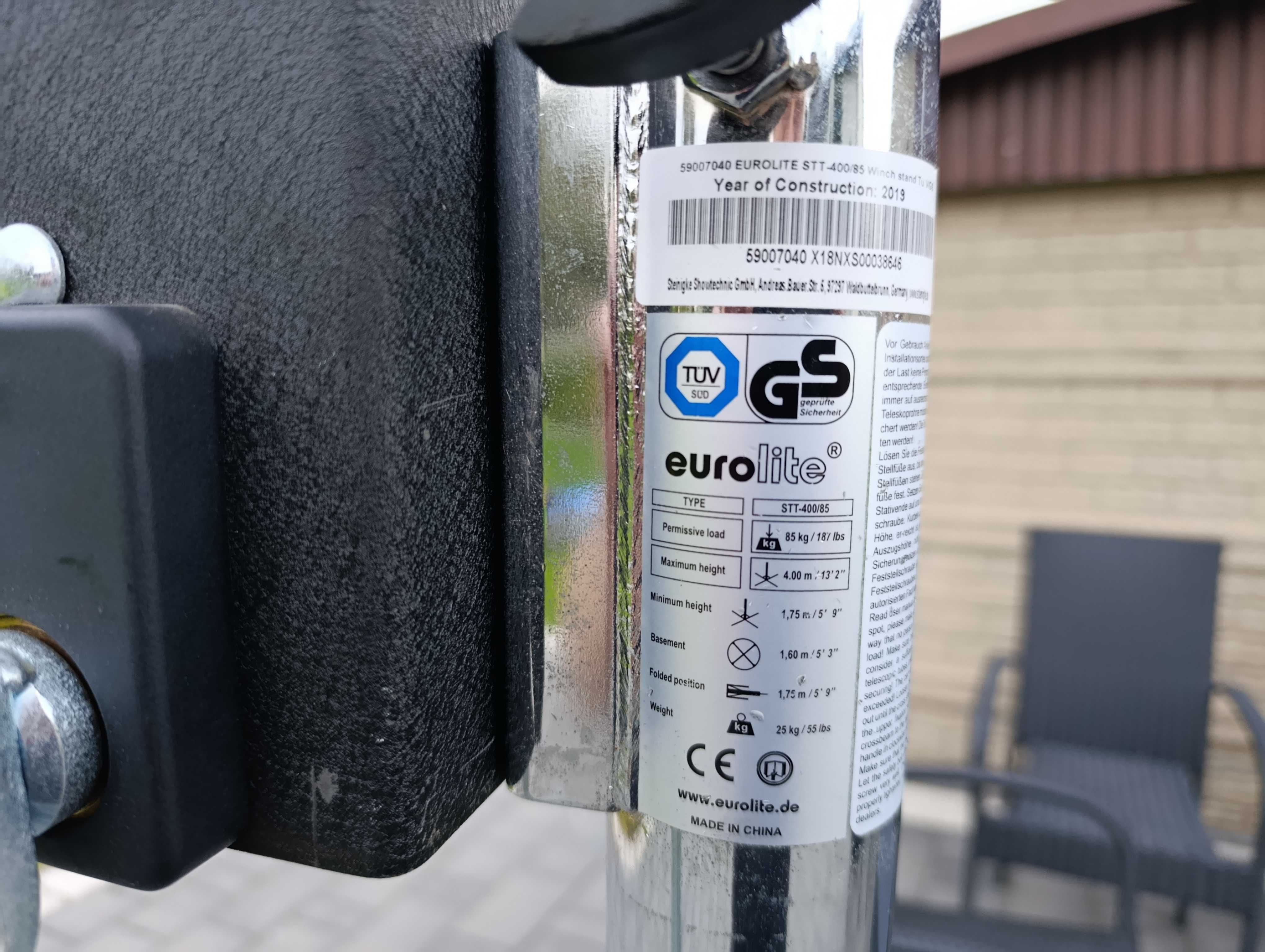 Rampa oświetleniowa  euro lite / statywy windy / towery /alustage