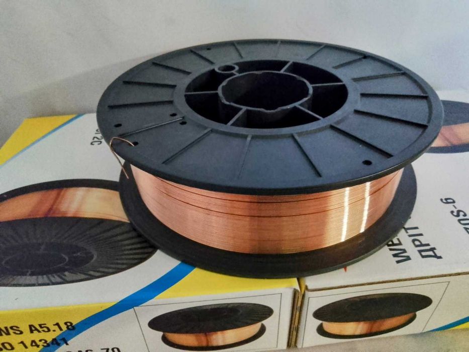 Дріт зварювальний 1,2 ОБМ 5,25кгБрутто Проволока сварочная OLXдоставка