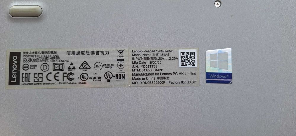 Laptop Lenovo 14 cali 1.1Ghz 4GB 64GB